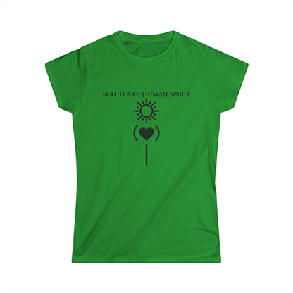 Camiseta de mujer Sakha Sol Corazón Espíritu Humano