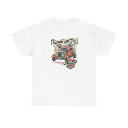 Kustom Kulture Gas Guzzlers T-Shirt