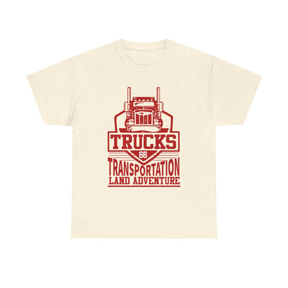 Trucks Transportation Land Adventure T-Shirt