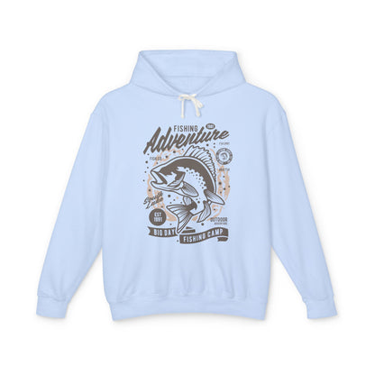 Fishing Adventure Lightweight Hooded Sweatshirt