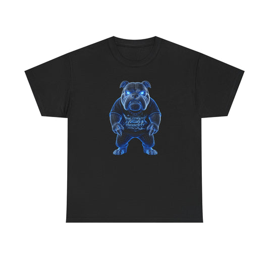 Wire Frame Bulldog Glow Men's Tee