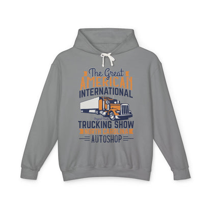 The Great American International Trucking Show Lightweight Hooded Sweatshirt