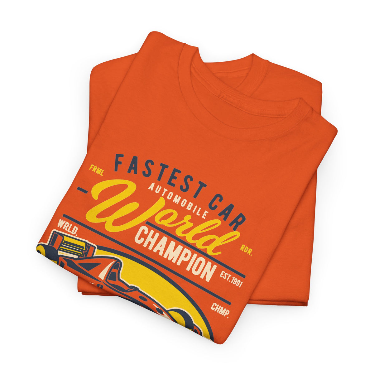Fastest Car World Champion Vintage Auto Design T-Shirt