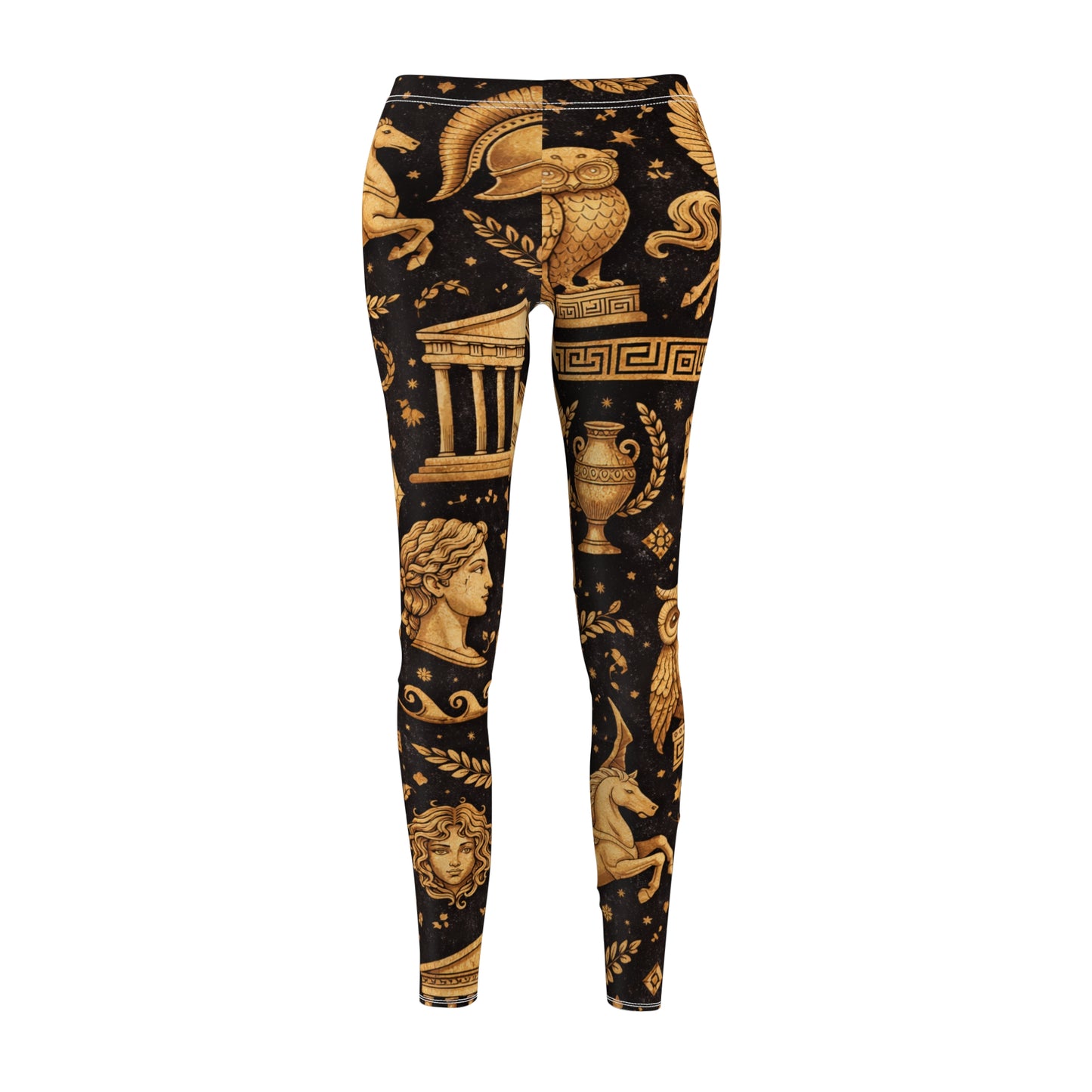 Ancient Greek Symbols Women's Casual Leggings