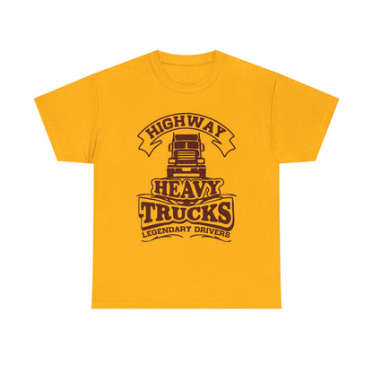 Highway Heavy Trucks T-Shirt