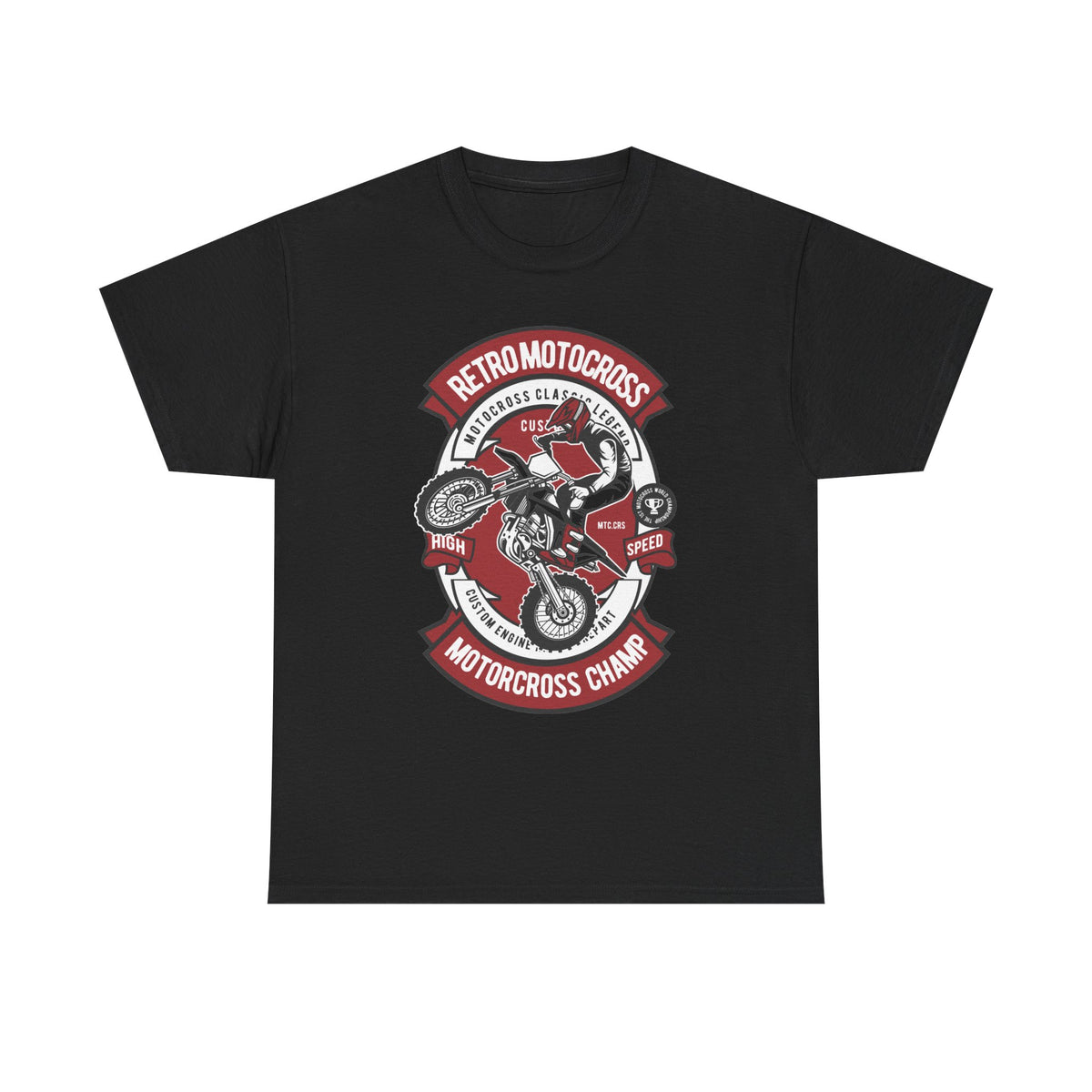 Retro Motocross Champion Motorcycle Racing T-Shirt