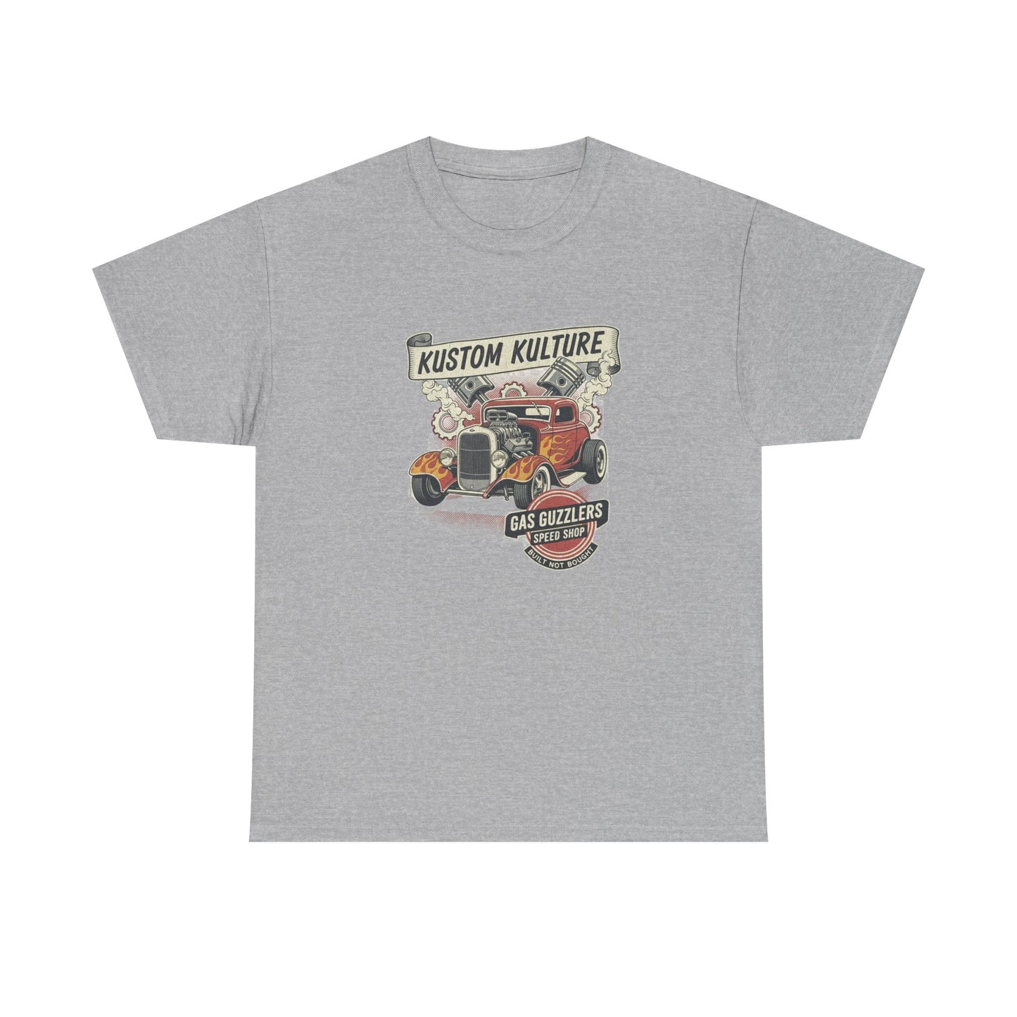 Kustom Kulture Gas Guzzlers Men's T-Shirt