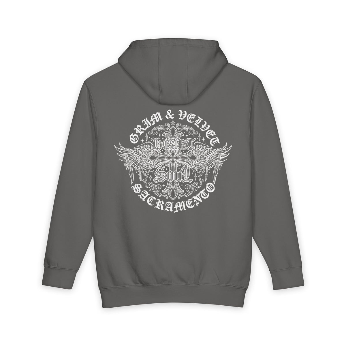 Grim & Velvet Heart Soul Heavyweight Hooded Sweatshirt