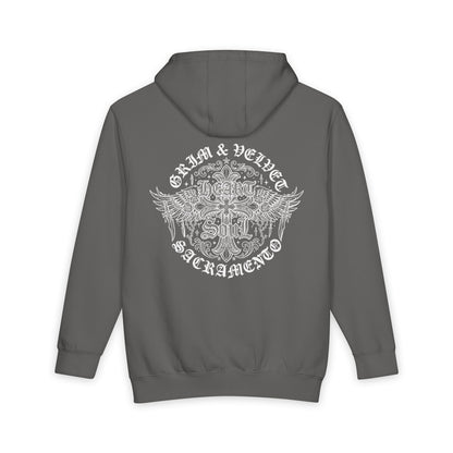 Grim & Velvet Heart Soul Heavyweight Hooded Sweatshirt