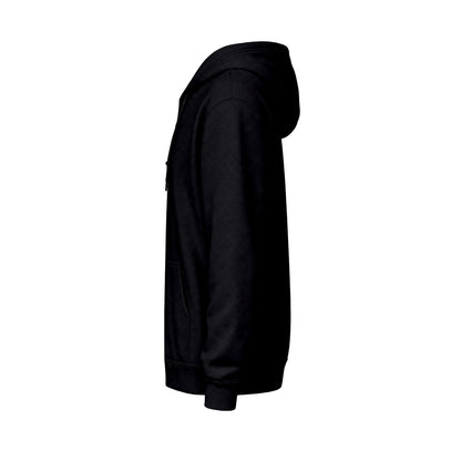 Gaming Club Embroidered Chest Logo Zipper Hooded Sweatshirt