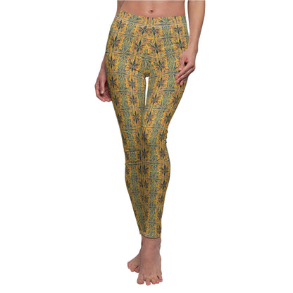 Boho Sunburst Women's Casual Leggings