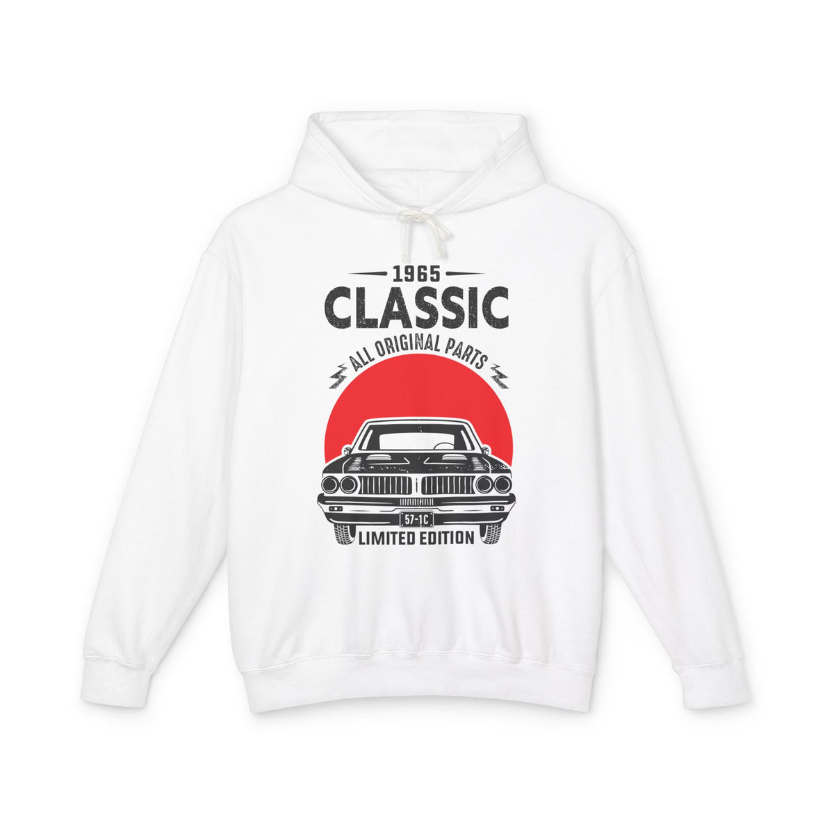1965 Classic All Original Parts Limited Edition Lightweight Hooded Sweatshirt