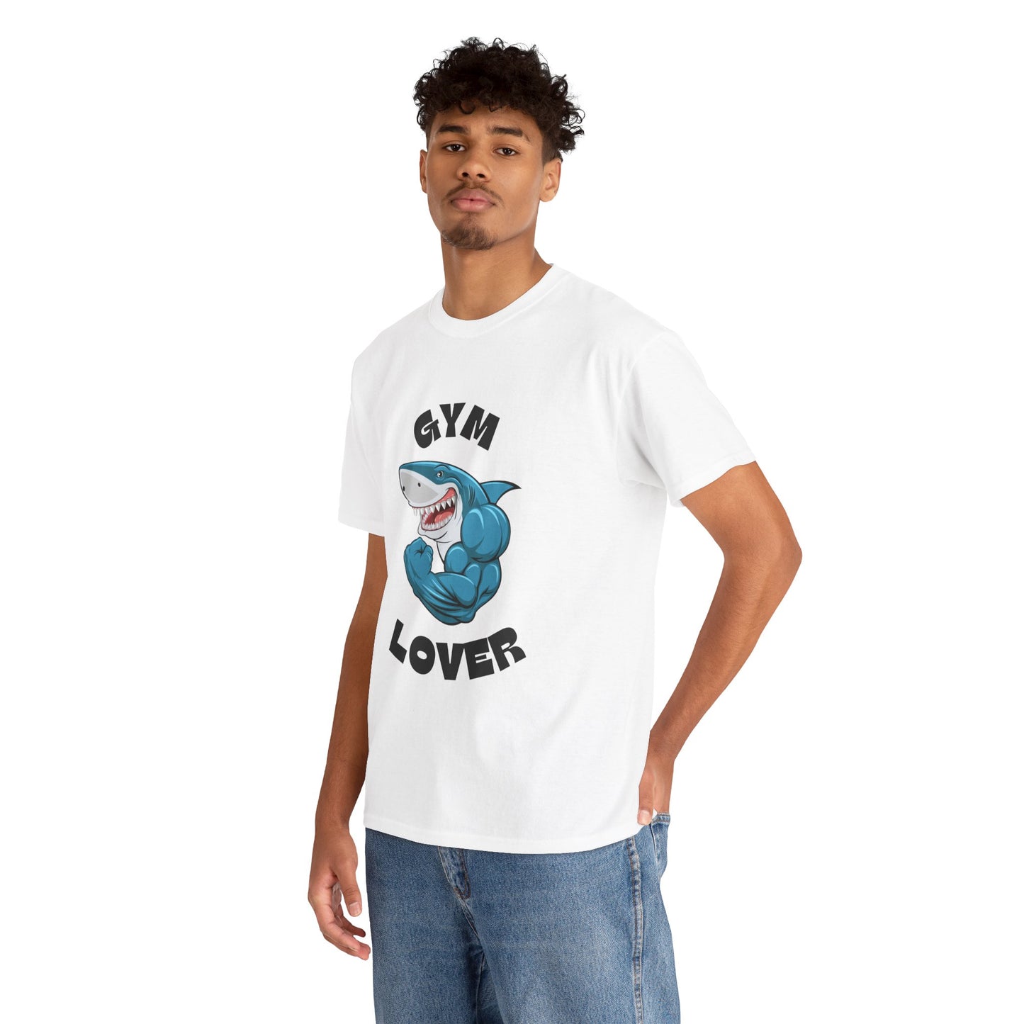 Gym Lover Shark Men's T-Shirt