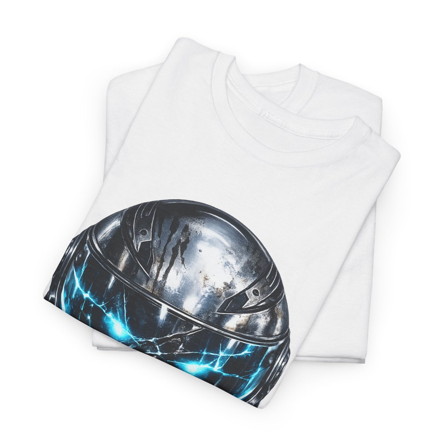 Cyber Skull Helmet Men's T-Shirt