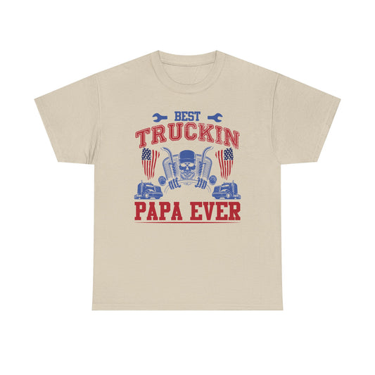 Best Truckin Papa Ever T-Shirt