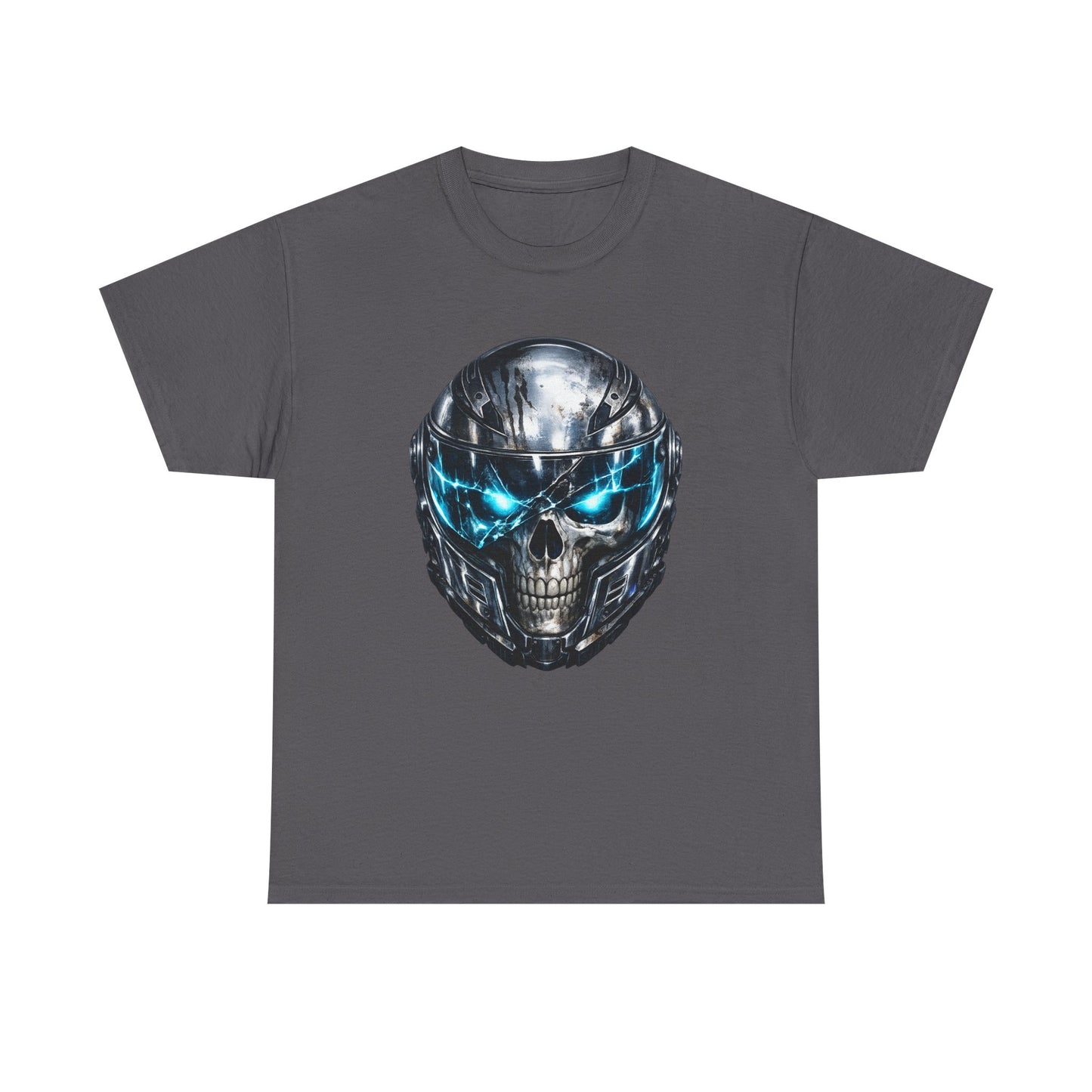 Cyber Skull Helmet Men's T-Shirt