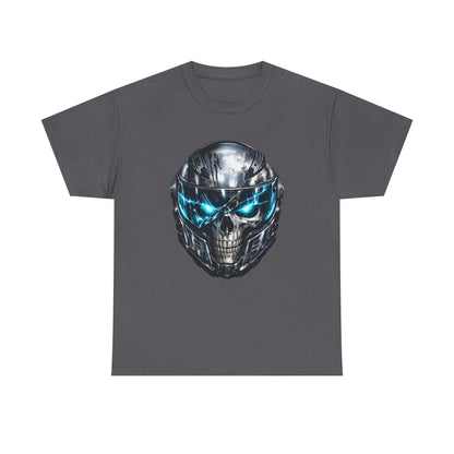 Cyber Skull Helmet Men's T-Shirt