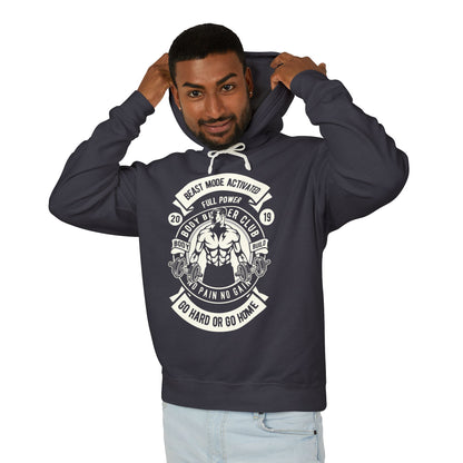 Beast Mode Activated Lightweight Hooded Sweatshirt