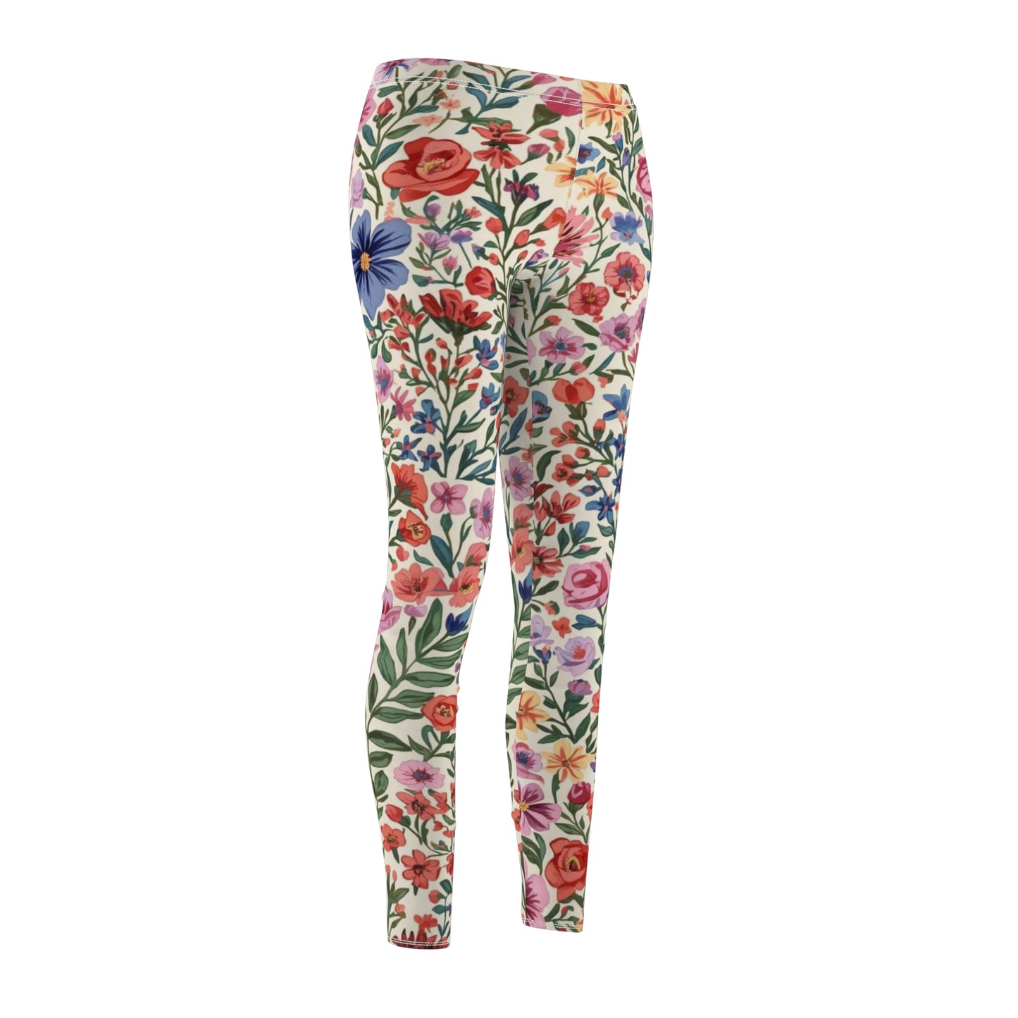 Floral Garden Watercolor Women's Leggings