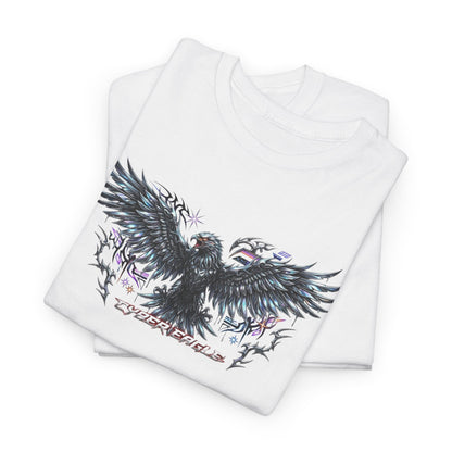 Chrome Eagle Wings Graphic Men's Tee