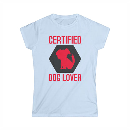 Certified Dog Lover Women's T-Shirt