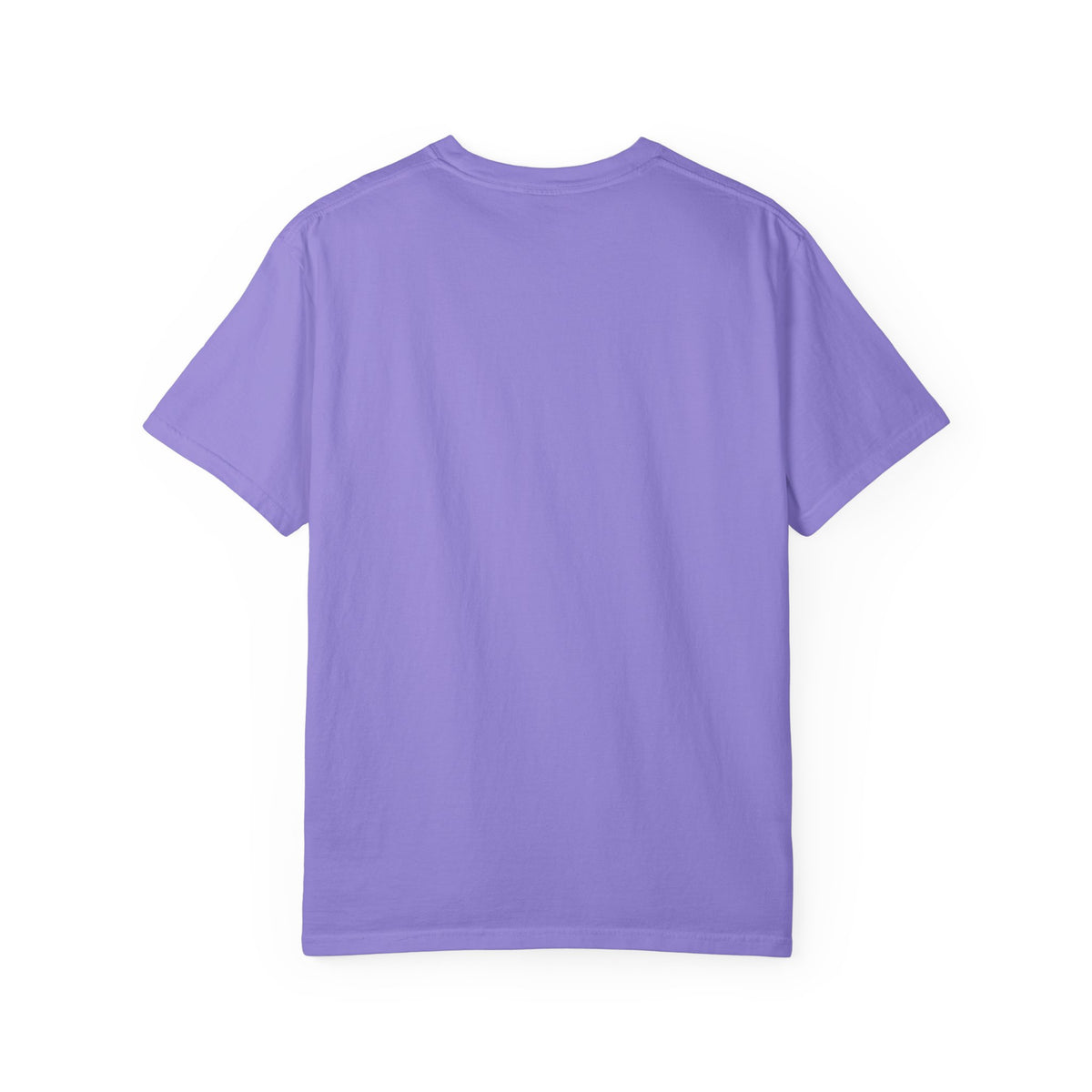 Pink Retro Flower Graphic Garment-Dyed Women's T-Shirt