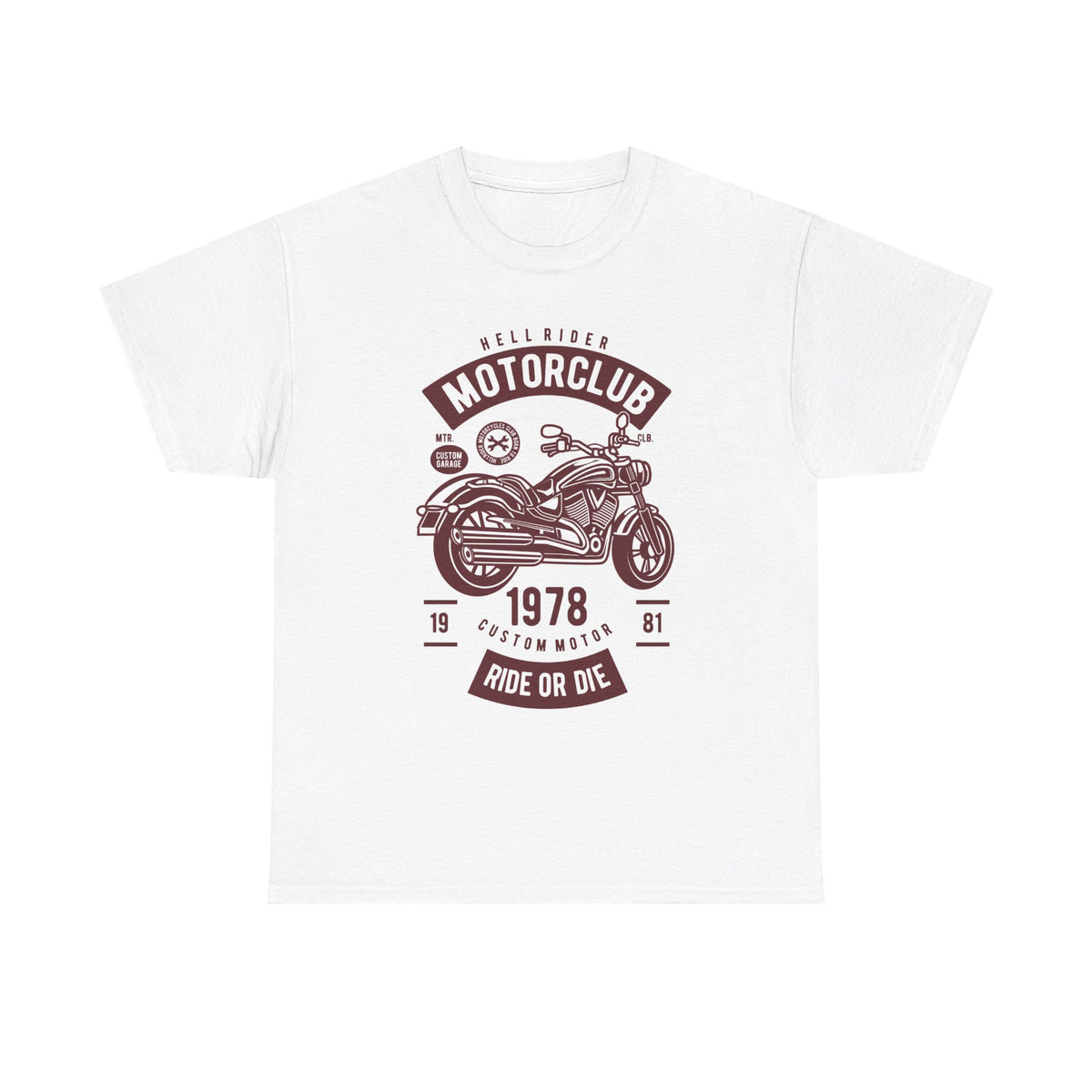 Motorclub 1978 Ride or Die Motorcycle T-Shirt