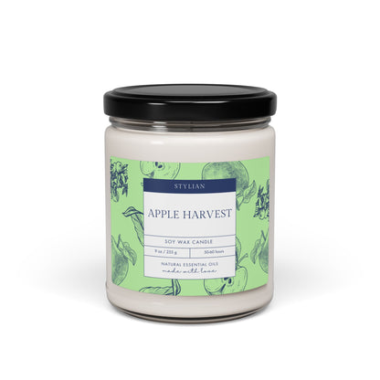 Apple Harvest Scented Soy Candle 9oz
