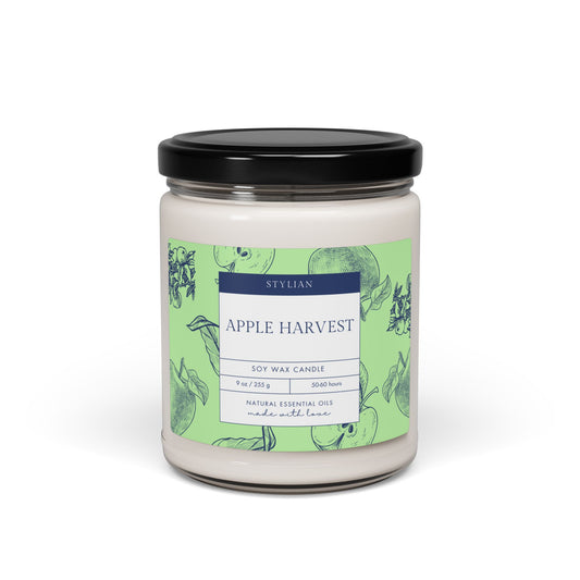Apple Harvest Scented Soy Candle 9oz