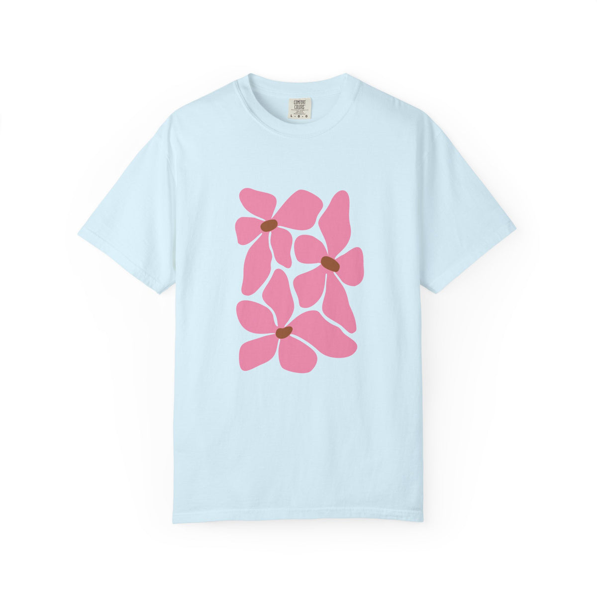 Pink Petal Bloom Garment-Dyed Women's T-Shirt
