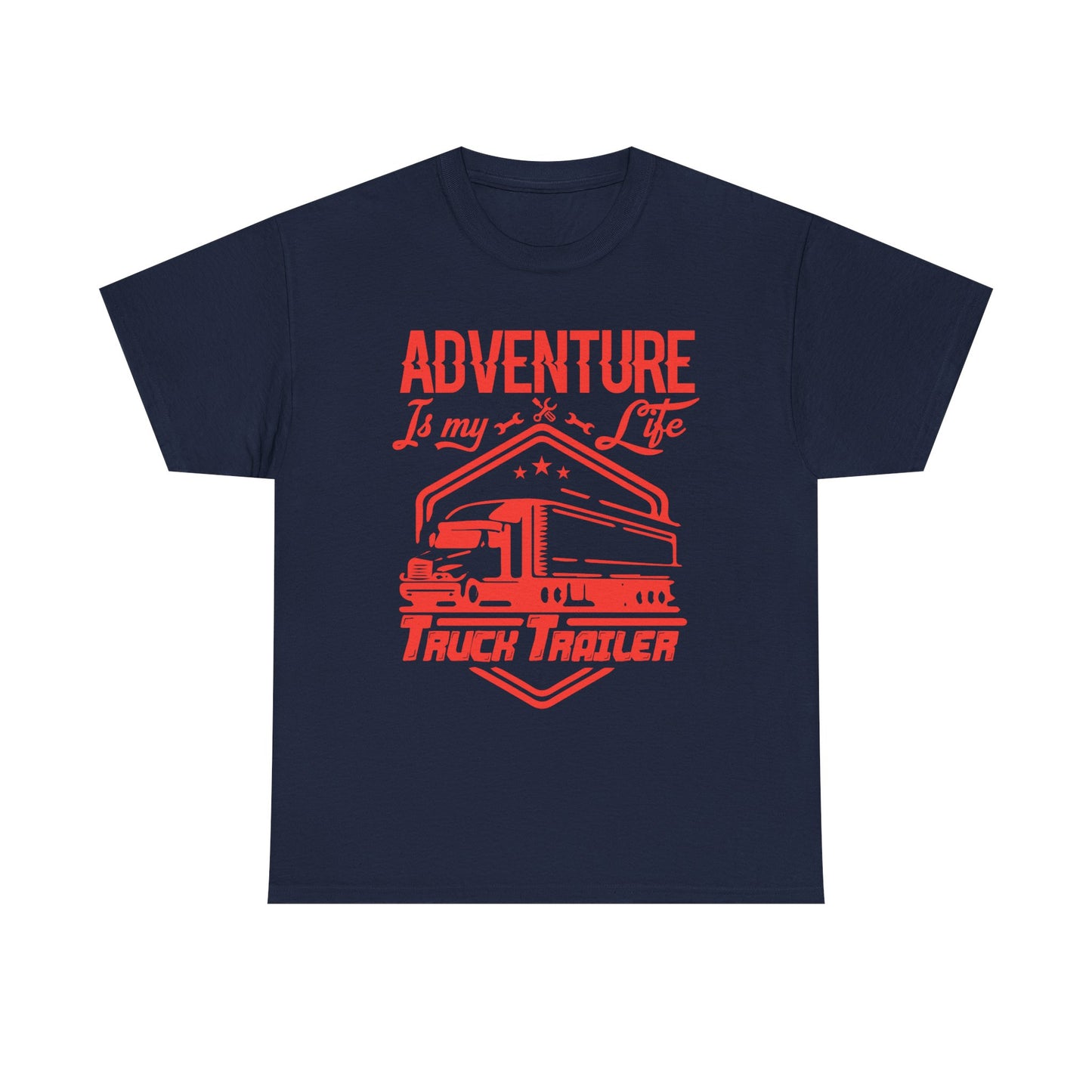 Adventure Is My Life Truck Trailer T-Shirt