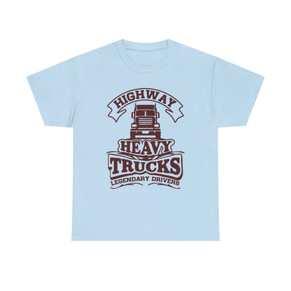 Highway Heavy Trucks T-Shirt