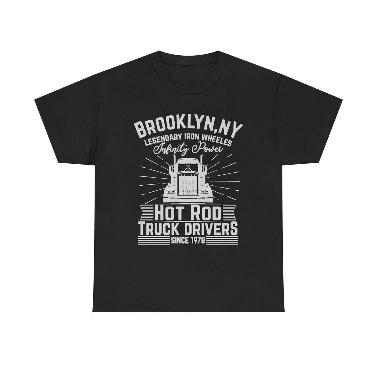 Brooklyn NY Hot Rod Truck Drivers T-Shirt