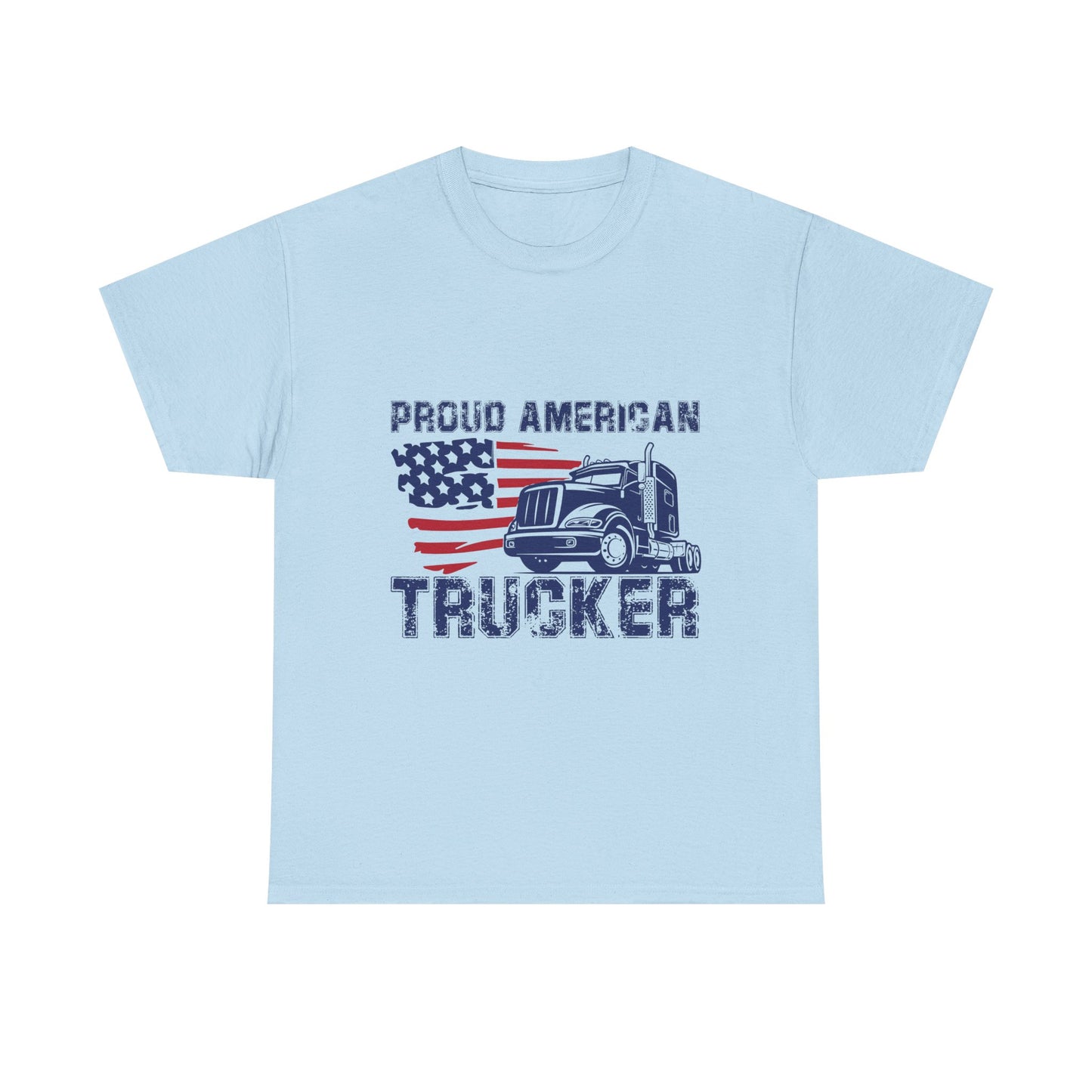 Proud American Trucker T-Shirt