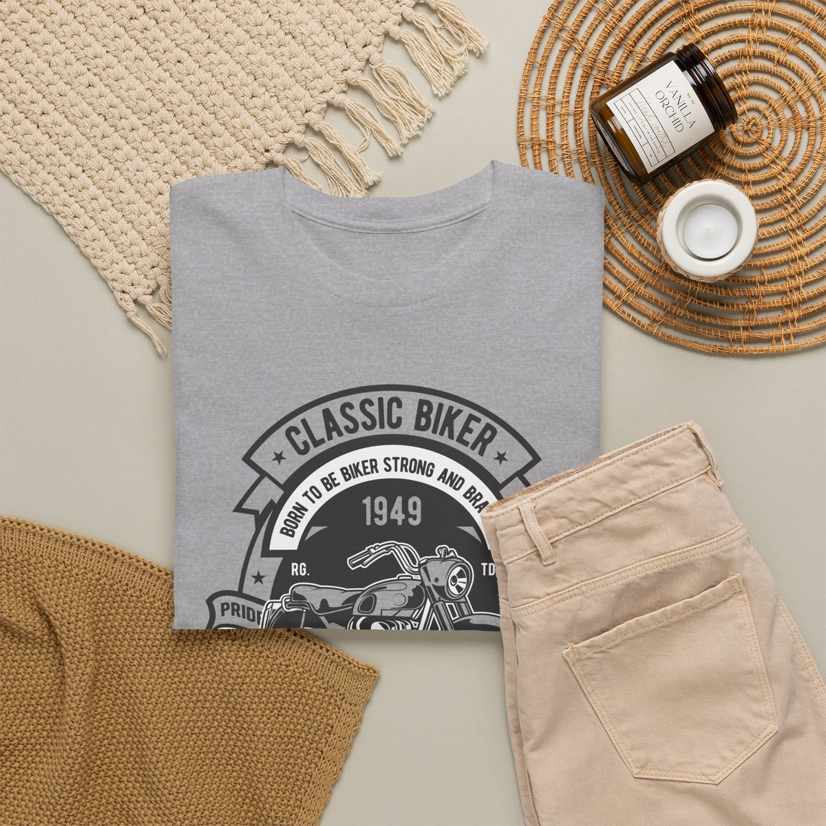 Classic Biker 1949 Motorcycle T-Shirt