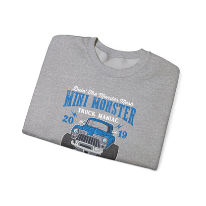 Mini Monster Truck Maniac Little Trucker This Is My Ride Sweatshirt