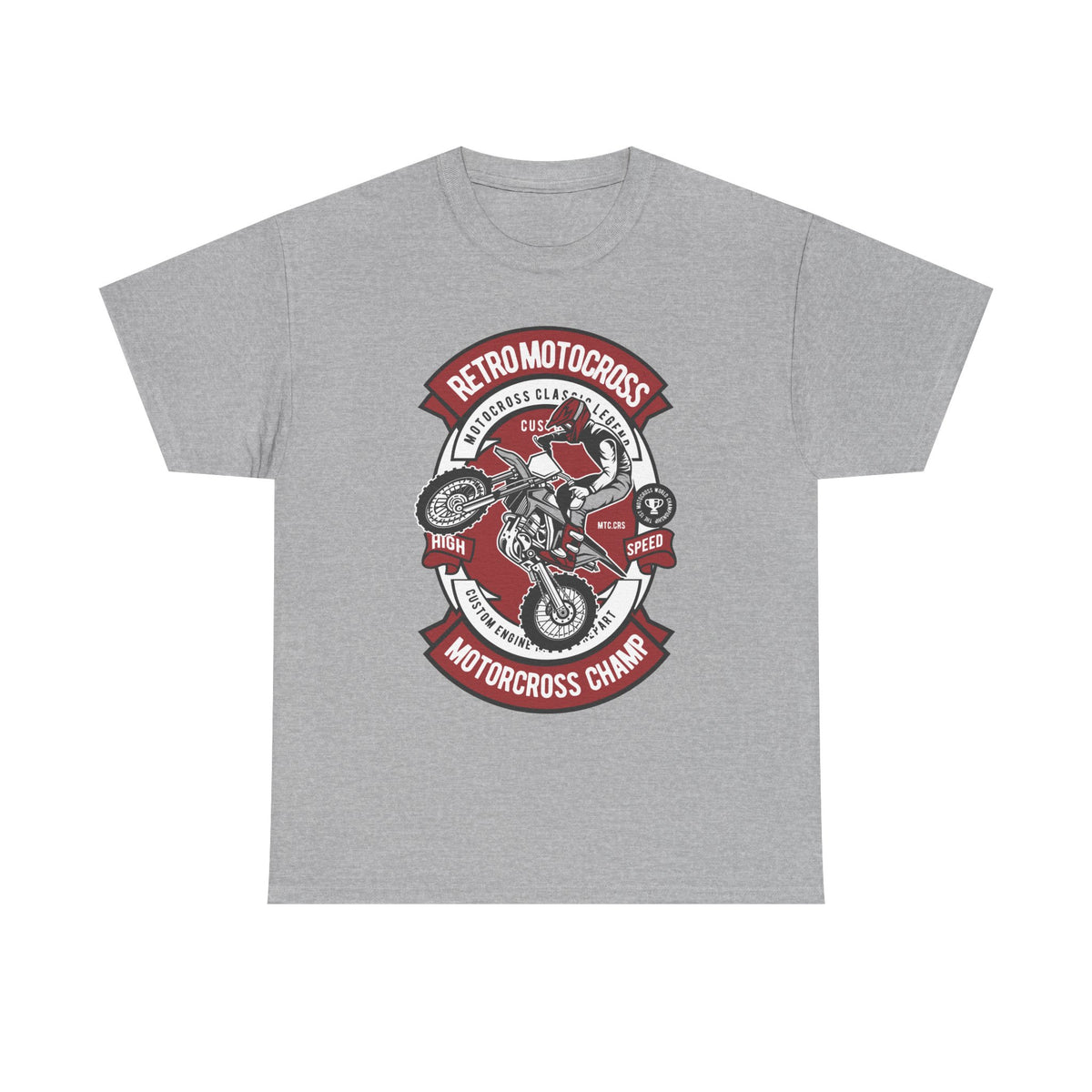 Retro Motocross Champion Motorcycle Racing T-Shirt