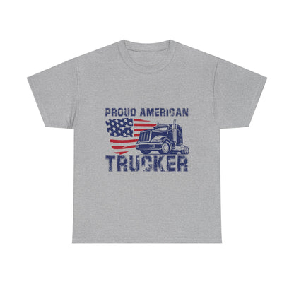 Proud American Trucker T-Shirt