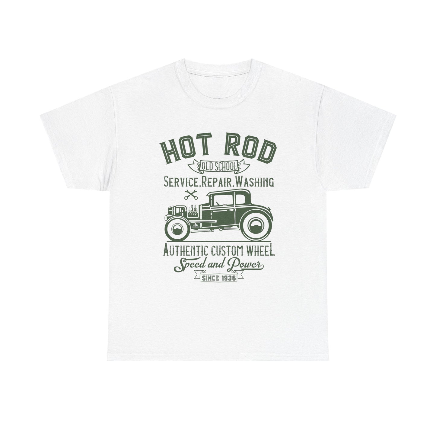 Hot Rod Old School Authentic Custom Wheel Men's T-Shirt