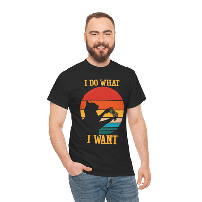 I Do What I Want Cat T-Shirt