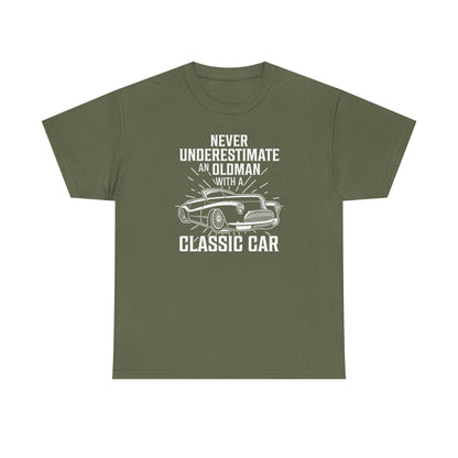 Never Underestimate Old Man With Classic Car Men's T-Shirt