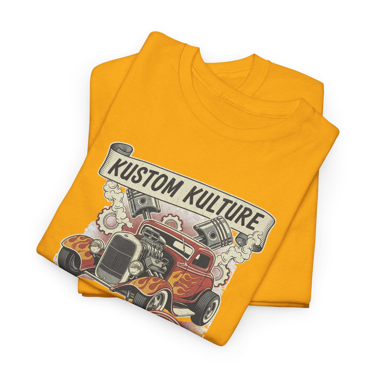 Kustom Kulture Gas Guzzlers T-Shirt