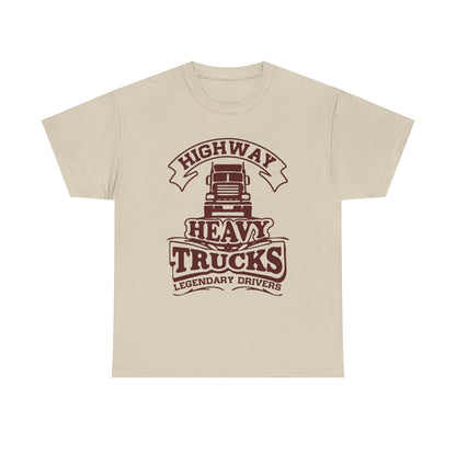 Highway Heavy Trucks T-Shirt