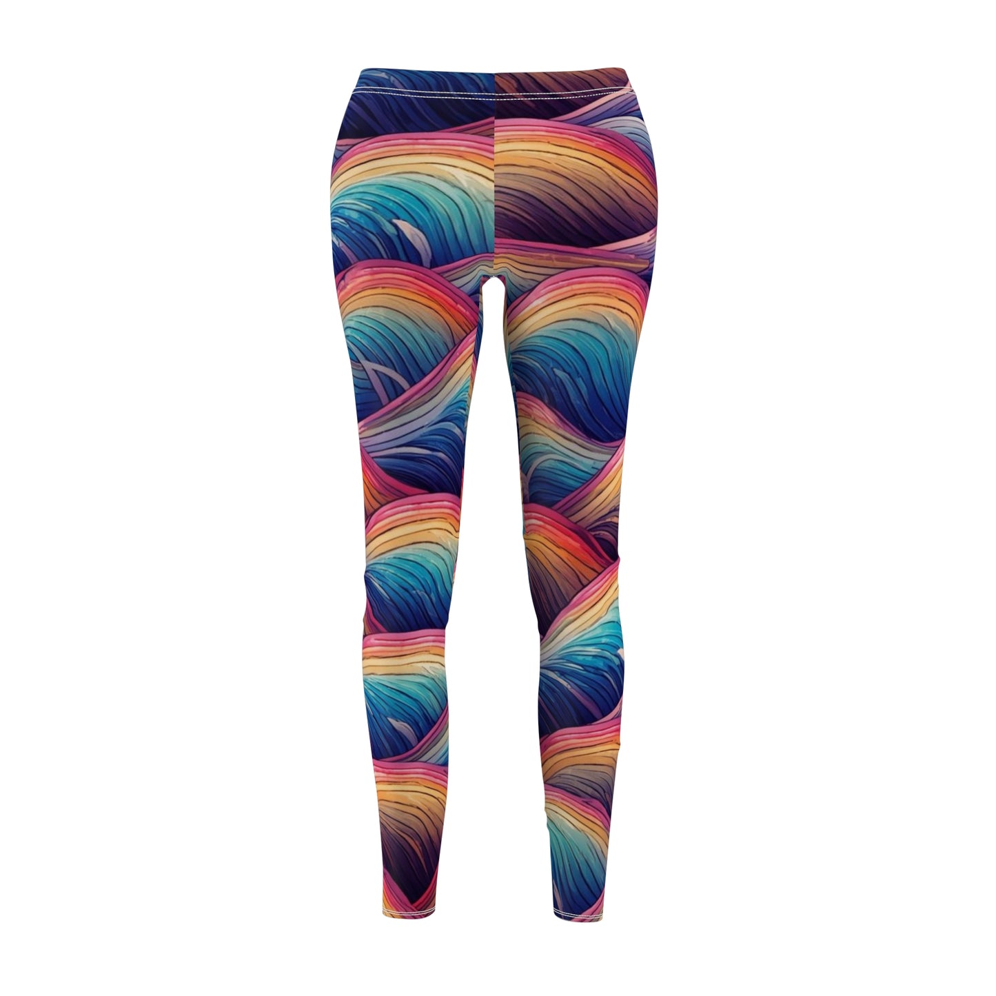 Colorwave Abstract Women's Leggings