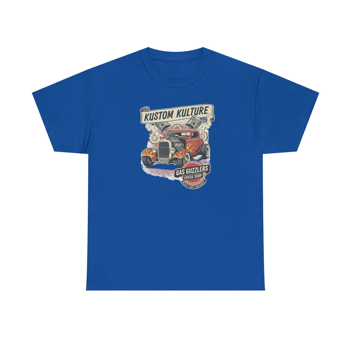 Kustom Kulture Gas Guzzlers T-Shirt
