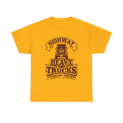 Highway Heavy Trucks T-Shirt