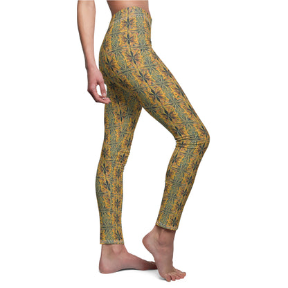Boho Sunburst Women's Casual Leggings