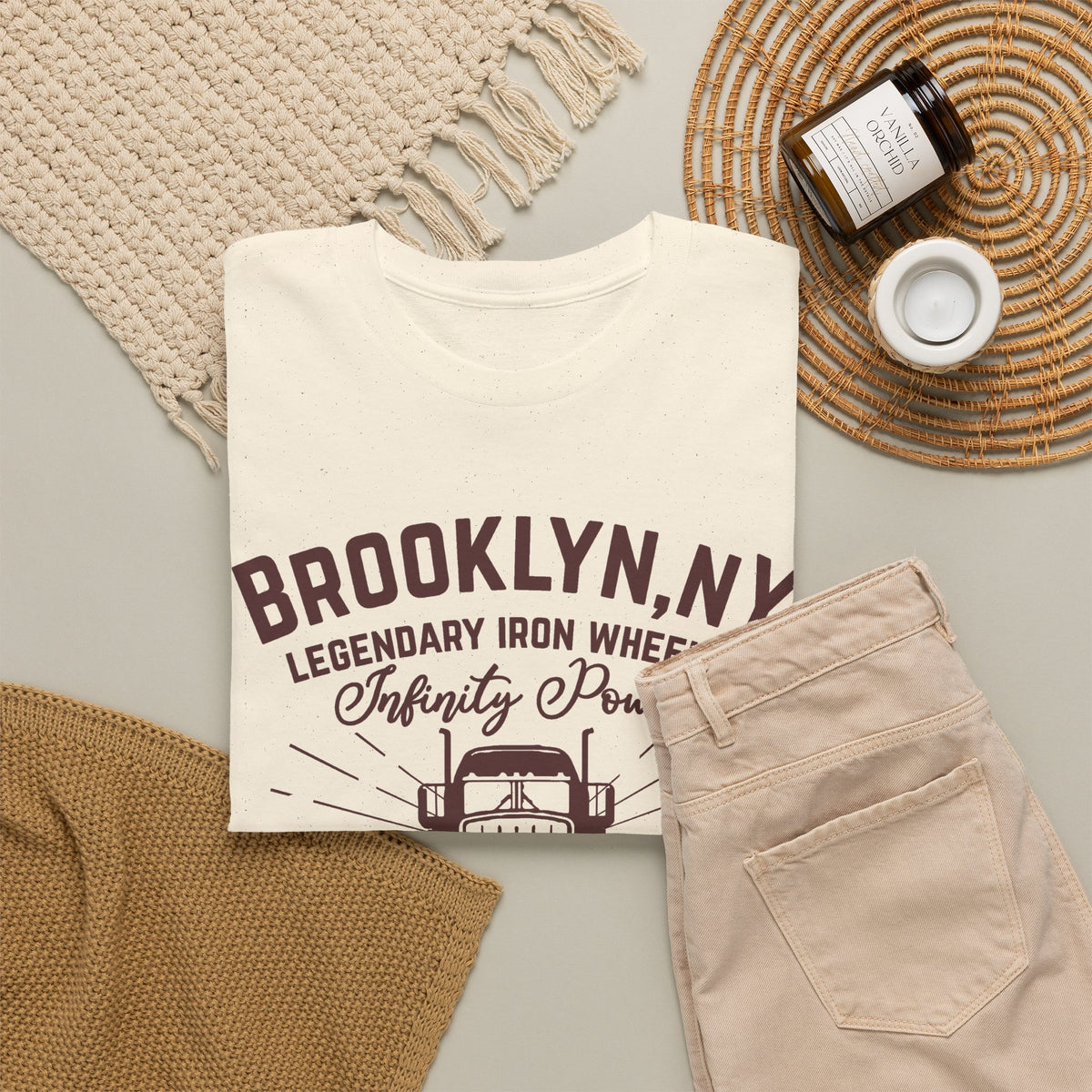 Brooklyn NY Hot Rod Truck Drivers T-Shirt