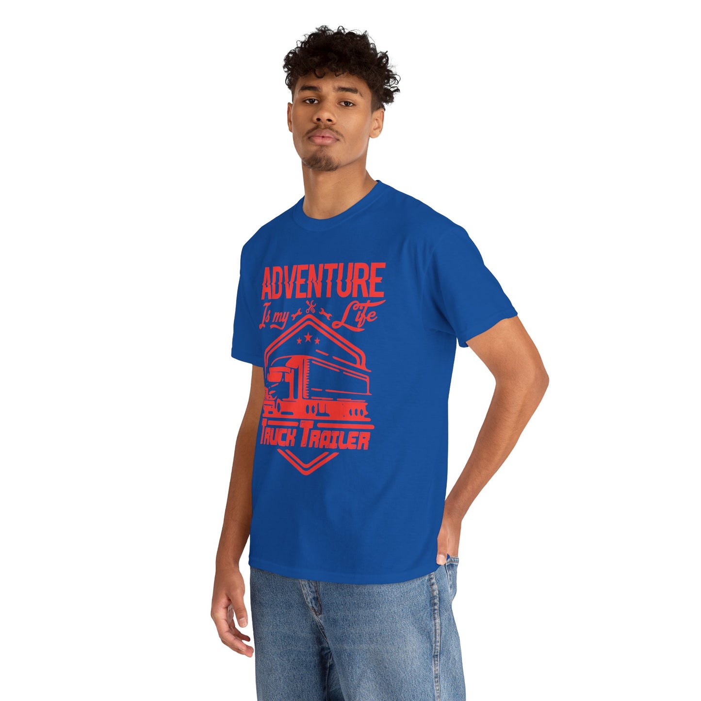 Adventure Is My Life Truck Trailer T-Shirt