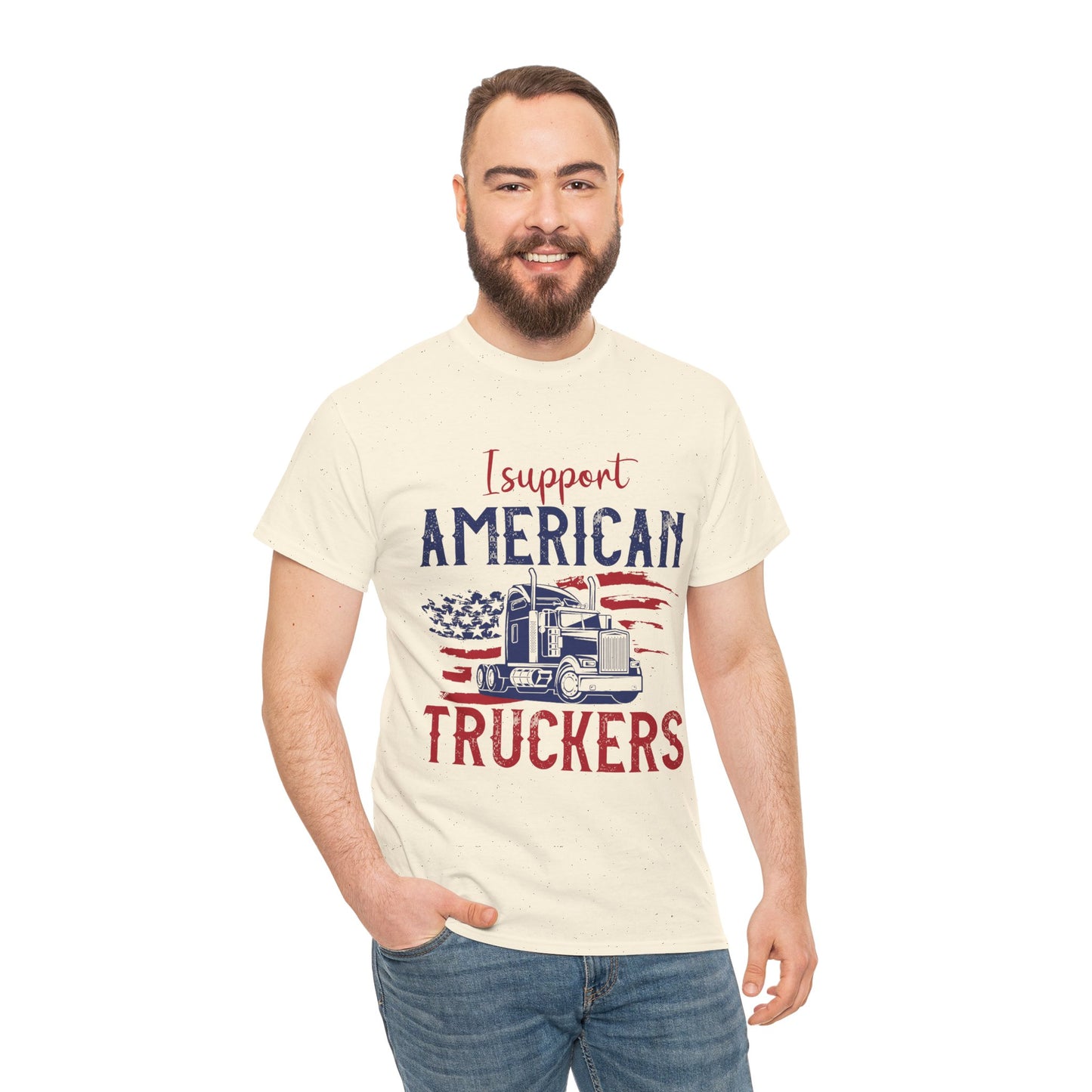 I Support American Truckers Tee